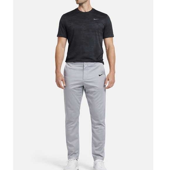 Nike Other - Nike Running/Golf Division Mens Dri-FIT ADV Shirt and Pants Set Black Grey sizeM